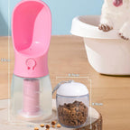 Pet Travel Water & Food Cup 3-in-1