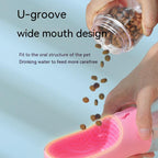Pet Travel Water & Food Cup 3-in-1