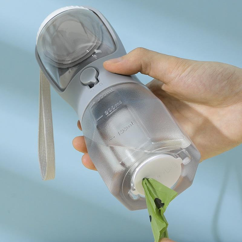 Pet Travel Water & Food Cup 3-in-1