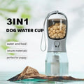 Pet Travel Water & Food Cup 3-in-1