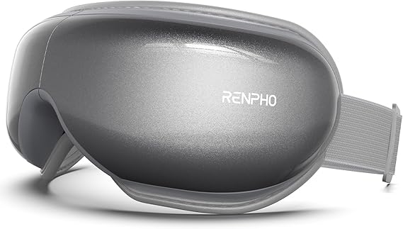 RENPHO Eye Massager with Heat, Mothers Day Birthday Gifts for Mom, Women, Her, Wife, FSA Eligible HSA Items Lists, Sleep Mask with Remote Compress, Head Massager for Migraine Relief Stye Eye Eyeris 1