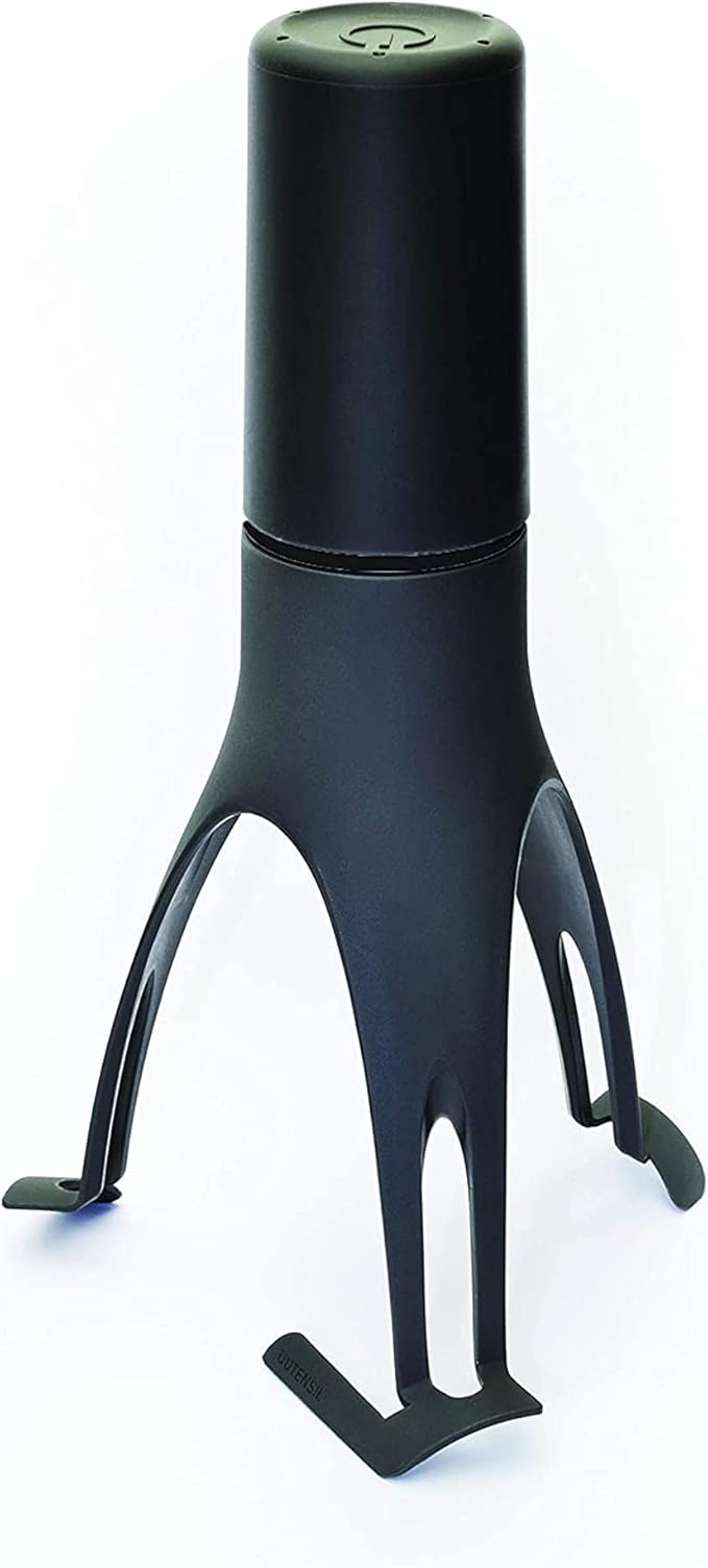 Uutensil Stirr - The Unique Automatic Pan Stirrer - With LED Speed Indicator, Red