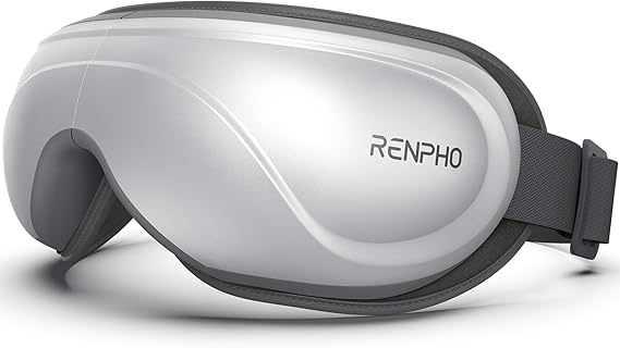 RENPHO Eye Massager with Heat, Mothers Day Birthday Gifts for Mom, Women, Her, Wife, FSA Eligible HSA Items Lists, Sleep Mask with Remote Compress, Head Massager for Migraine Relief Stye Eye Eyeris 1